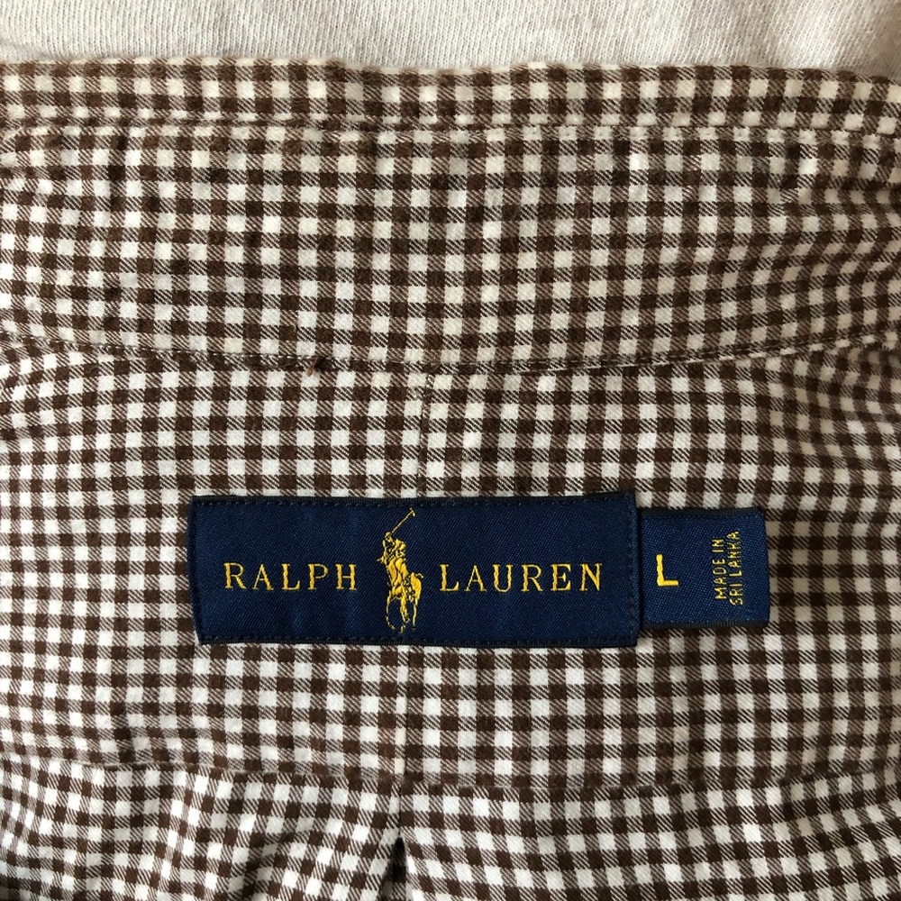 Brown Polo Button Up - image 7